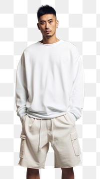 PNG Shorts sweatshirt sweater sleeve. 