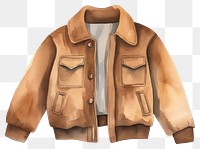 PNG Brown Jacket jacket coat  