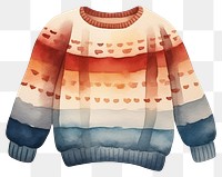 PNG Sweater sweatshirt white background outerwear. 