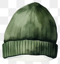 PNG Beanie green white background headgear. 