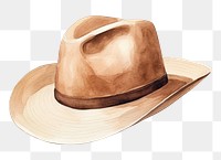 PNG Hat white background headwear sombrero. 