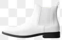 PNG Blank white chelsea boots footwear shoe simplicity. 