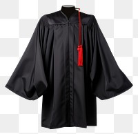 PNG Graduation gown fashion robe white background. AI generated Image by rawpixel.