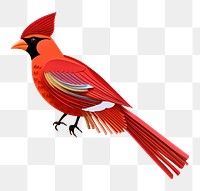 PNG Paper craft bird animal art. 