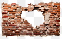 PNG Architecture brick wall deterioration. AI generated Image by rawpixel.