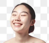 PNG Asian woman smile laughing adult. 