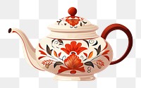 PNG Teapot white background refreshment creativity. 