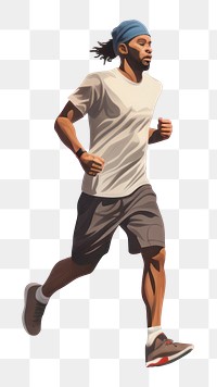 PNG Jogger footwear running jogging. AI generated Image by rawpixel.