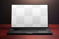 Laptop computer png, transprent mockup