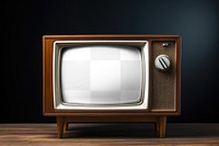 Retro TV screen png mockup, transparent design