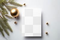 Season's greetings png, transparent mockup