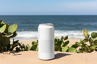 Soda can png transparent mockup