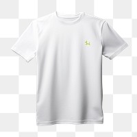 White t-shirt png, transparent background