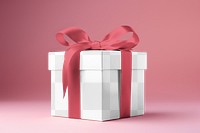 Gift box png mockup, transparent design