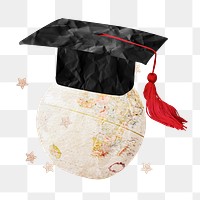 Graduate globe, creative education remix