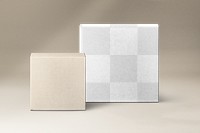 PNG Packaging box mockup, transparent design