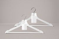 PNG Hotel room hanger mockup, transparent design