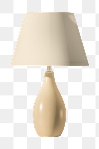 Png lamp shade, transparent background