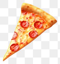 PNG Pizza slice being lifted food pepperoni. 