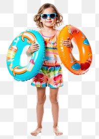 Young girl png Summer vacation, transparent background. AI generated Image by rawpixel