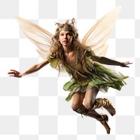 PNG Flying elf dancing costume flying