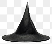 PNG Black halloween witch hat black clothing apparel. 