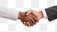 PNG Business handshake agreement greeting finger. 