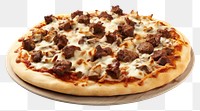 PNG Kebab pizza food meat mozzarella. AI generated Image by rawpixel.