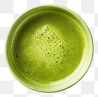 PNG Japanese matcha green tea smoothie drink juice. 