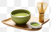 PNG Japanese matcha tea ceremony drink bowl cup. 