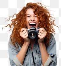 PNG Camera photographer adult happy. AI generated Image by rawpixel.