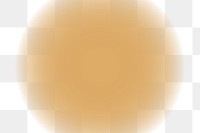 Png brown radial gradient, transparent background