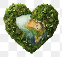 PNG Earth heart shape accessories accessory outdoors. AI generated Image by rawpixel.