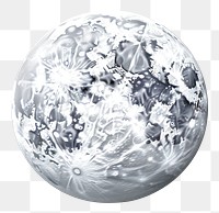 PNG Full moon sphere ball white background. AI generated Image by rawpixel.