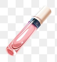 PNG Cosmetics lipstick pink capsule. AI generated Image by rawpixel.