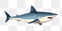 PNG Shark animal fish wildlife. AI generated Image by rawpixel.