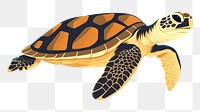 PNG Sea turtle reptile animal wildlife. 