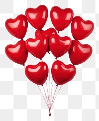 PNG Balloons heart celebration anniversary