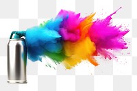 PNG Bottle white background splattered creativity. AI generated Image by rawpixel.