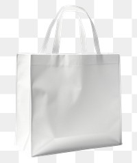 PNG White shopping bag handbag white background celebration. 