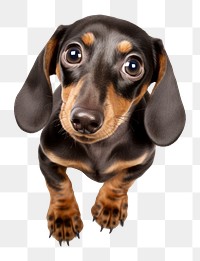 PNG Dachshund dog pet animal. AI generated Image by rawpixel.