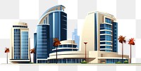 PNG  Modern buildings architecture metropolis city. AI generated Image by rawpixel.