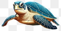 PNG Sea turtle reptile animal wildlife. AI generated Image by rawpixel.
