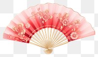 PNG Chinese red traditional fan white background invertebrate umbrella. 