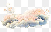 PNG Auspicious cloud backgrounds pattern flower