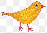 PNG Bird drawing animal white background. AI generated Image by rawpixel.