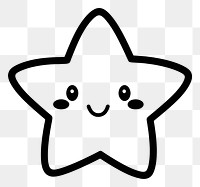 PNG Star creativity portrait starfish. AI generated Image by rawpixel.
