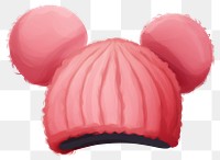 PNG  Ears beanie white background headgear headwear. AI generated Image by rawpixel.