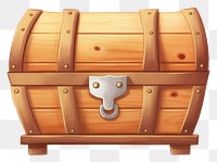 PNG  Treasure chest treasure white background container. AI generated Image by rawpixel.