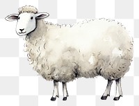 PNG Sheep livestock cartoon animal. AI generated Image by rawpixel.